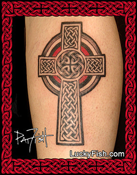 Boondock Saints Tattoo with Celtic Cross Design – LuckyFish Art
